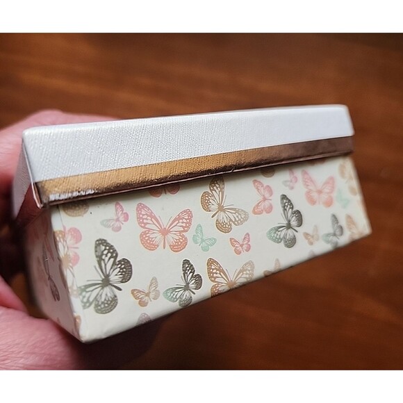 ADRIENNE VITTADINI Necklace Earring Set CZ Rose/gold- Colored NIB - Picture 11 of 13